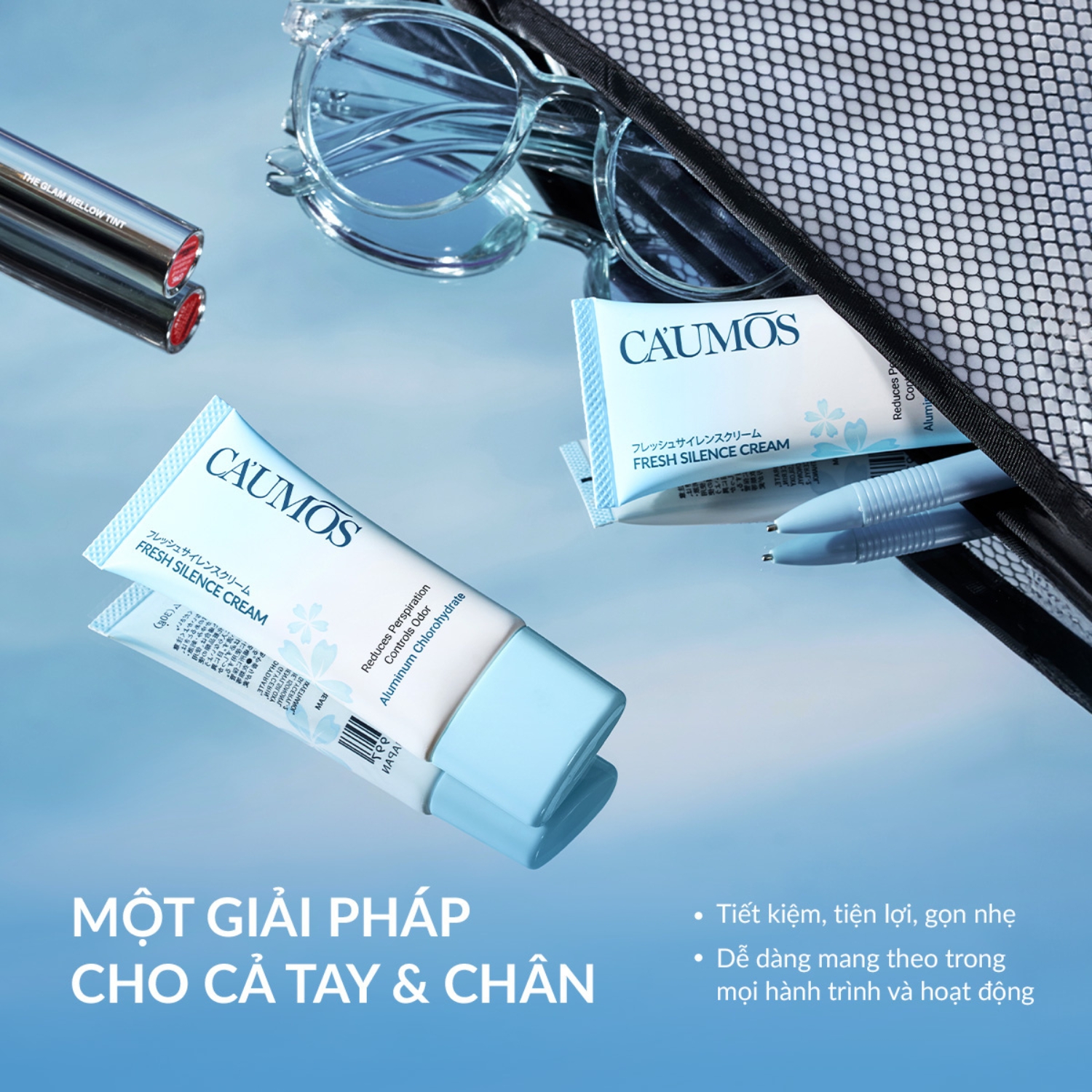 KEM BÔI NGĂN TIẾT MỒ HÔI TAY & CHÂN <br> <span> Caumos Fresh Silence Cream </span> - Ảnh 4